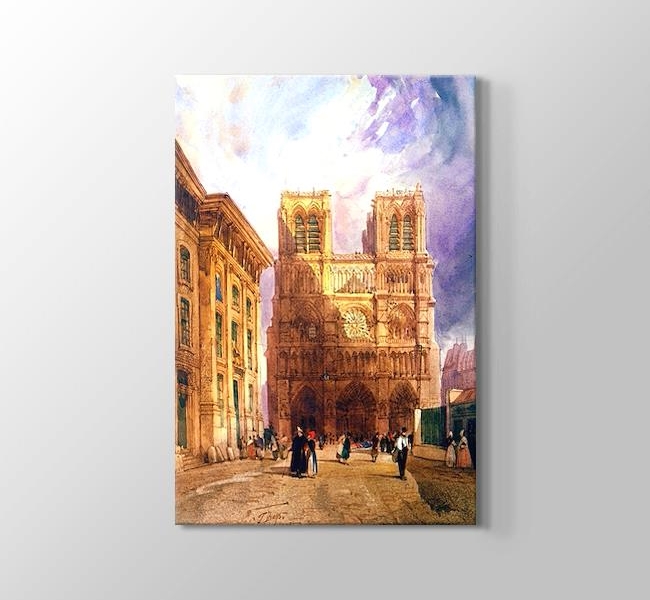  Notre Dame Katedrali - Paris Fransa