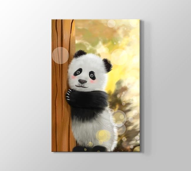  Yavru Panda Gerçekçi Çizim