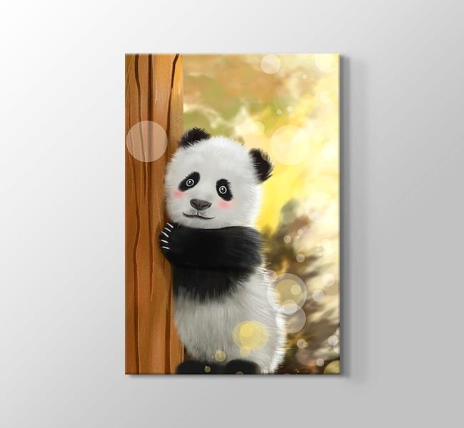  Yavru Panda Gerçekçi Çizim