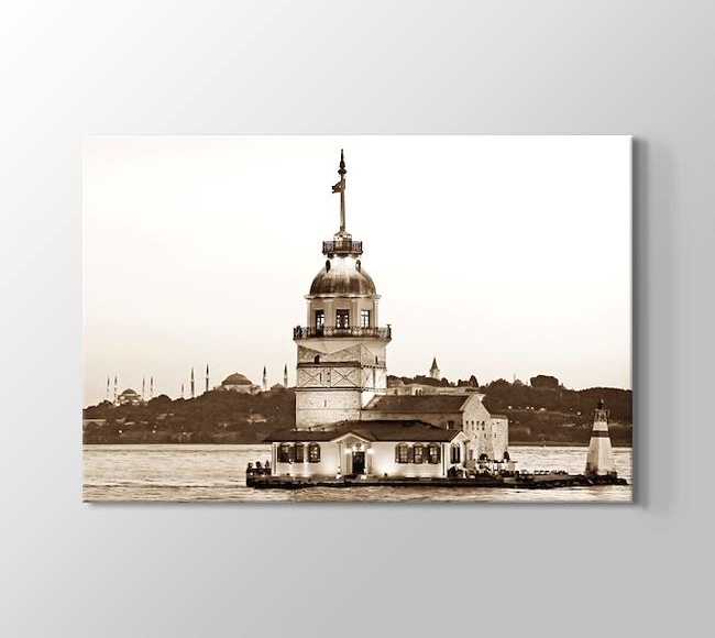  İstanbul - Kız Kulesi Gri Denge