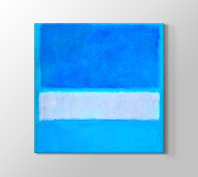  Mark Rothko Blue White 2