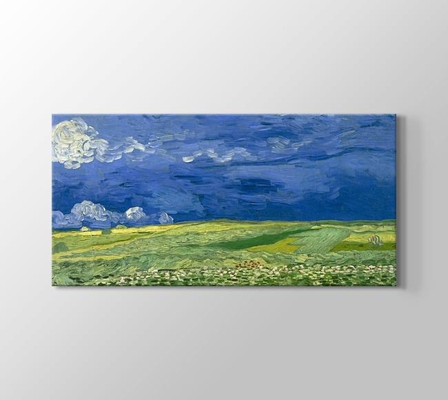  Vincent van Gogh Wheatfield Under Thunderclouds