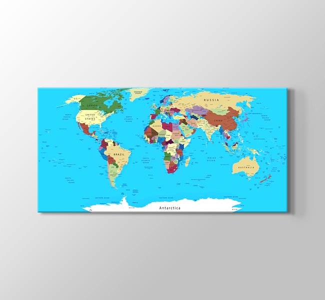  Modern Dünya Haritası