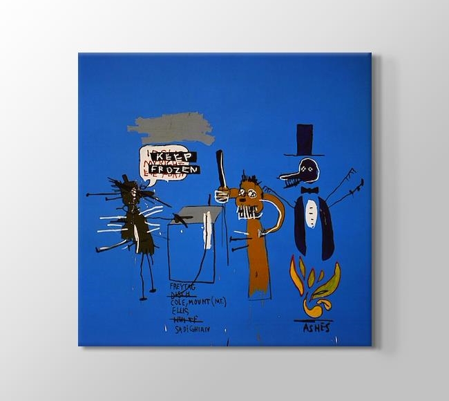  Jean-Michel Basquiat The Dingoes That Park Their Brains With Their Gum