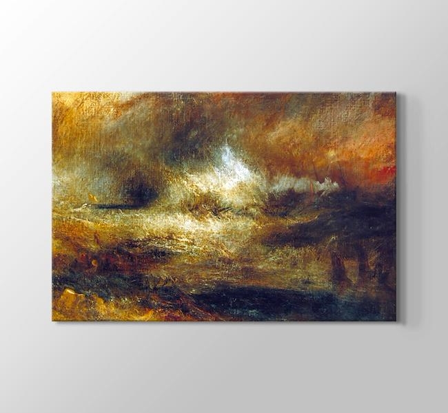  J. M. W. Turner A Disaster at Sea