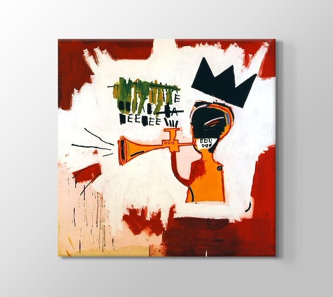  Jean-Michel Basquiat Trumpet 1984