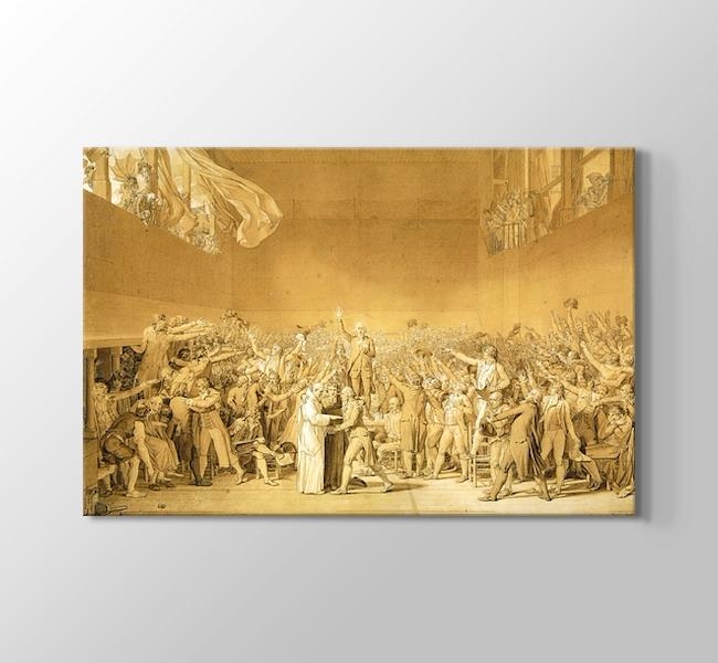  Jacques-Louis David Le Serment du Jeu de paume