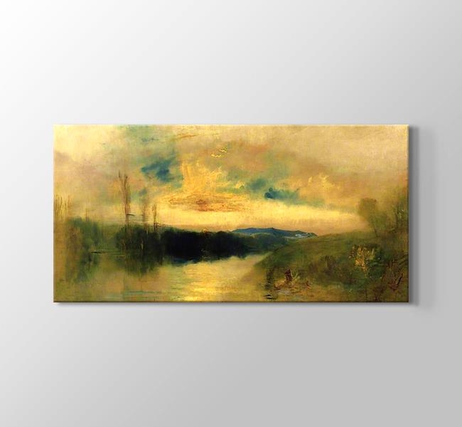  J. M. W. Turner The Lake - Petworth Sunrise