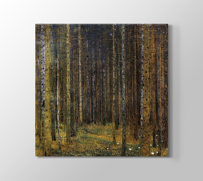  Gustav Klimt Tannenwald - Çam Ormanı