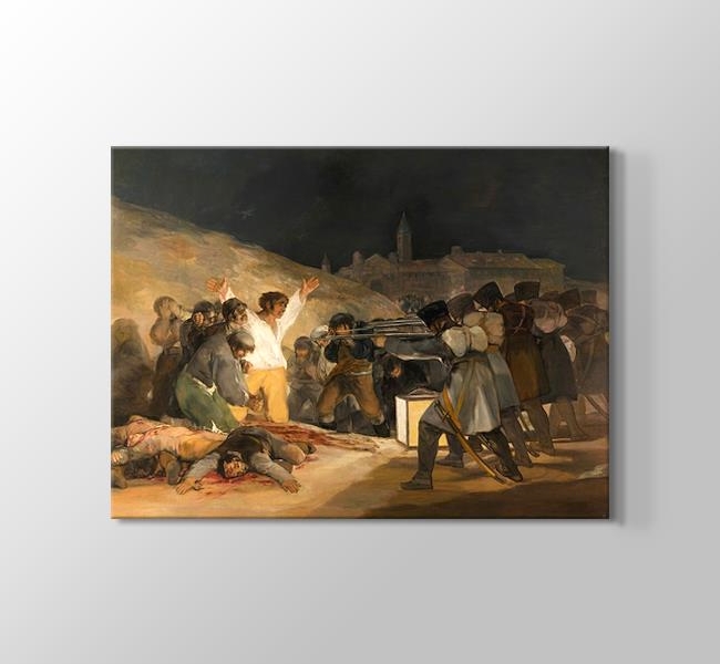  Francisco Goya The Third of May - 3 Mayıs 1808