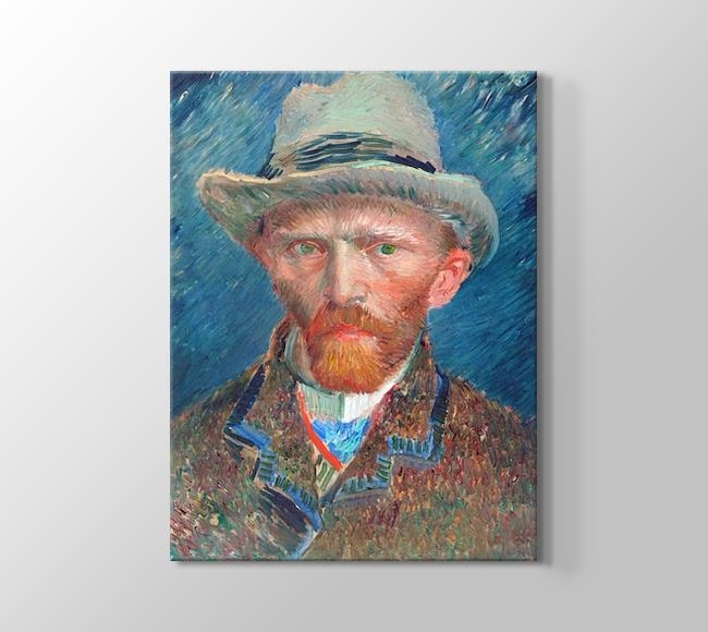  Vincent van Gogh Self-Portrait with Grey Felt