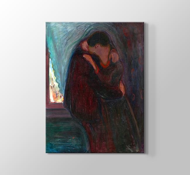 Edvard Munch "The Kiss"