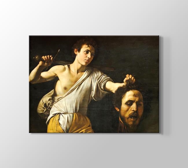  Caravaggio David with the Head of Goliath - David mit dem Haupt des Goliath
