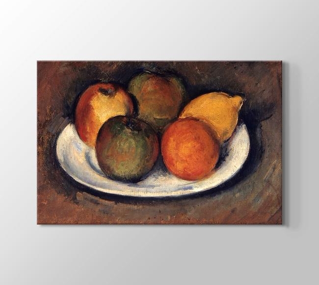  Paul Cezanne Meyve Tabağı