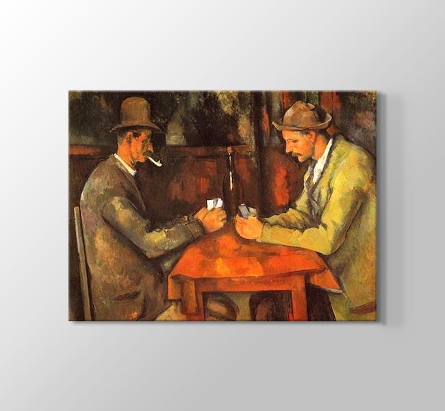  Paul Cezanne Two The Card Players - İki Kart Oyuncusu