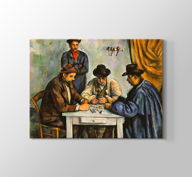  Paul Cezanne The Card Players - Üç Kart Oyuncusu