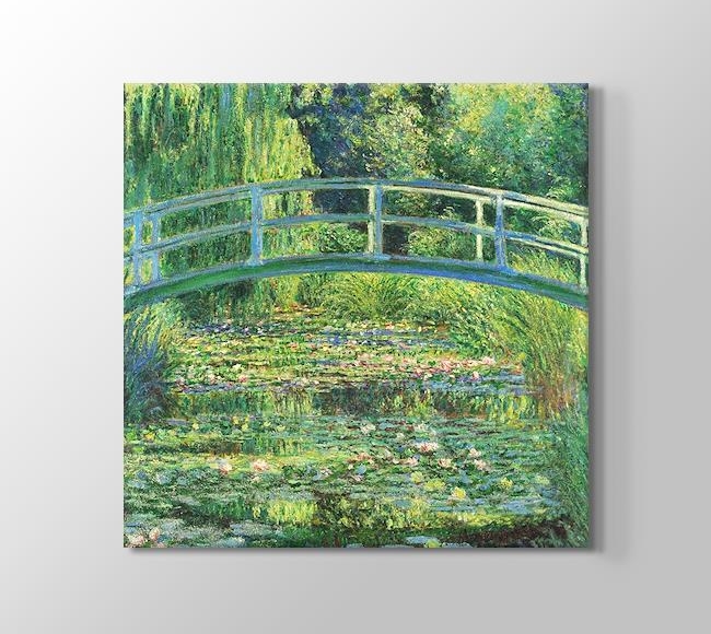  Claude Monet The Japanese Footbridge - The Water-Liliy Pond - Japon Köprüsü