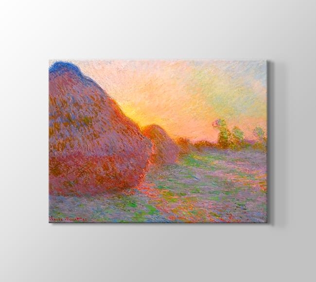  Claude Monet Meules - Saman Yığınları