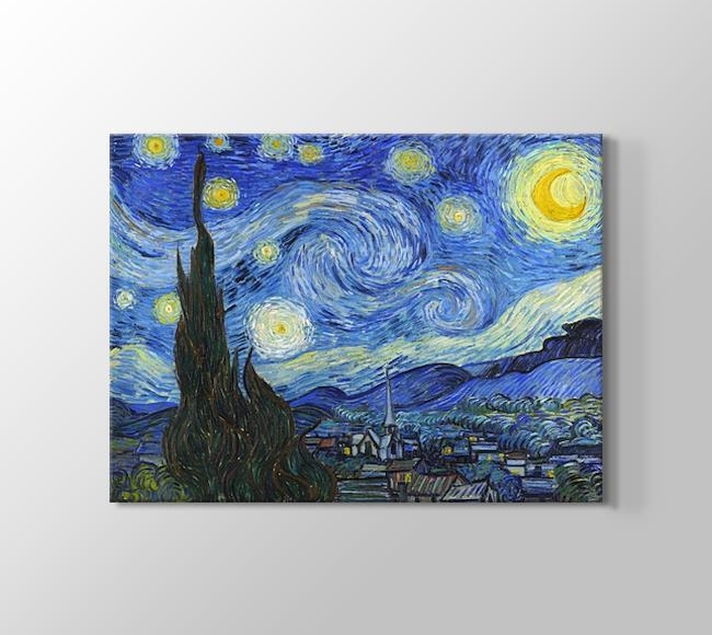  Vincent van Gogh Yıldızlı Gece - The Starry Night
