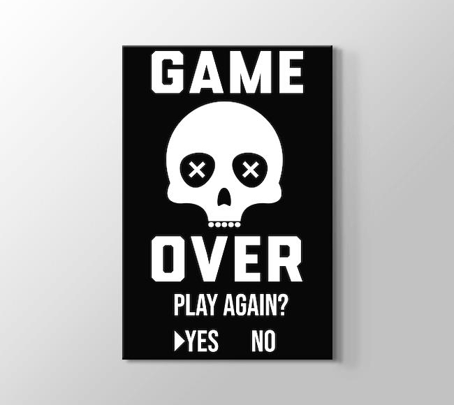  Game Over - Oyun Bitti - Black