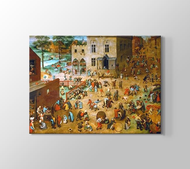  Pieter Brueghel Children’s Games - Çocuk Oyunları