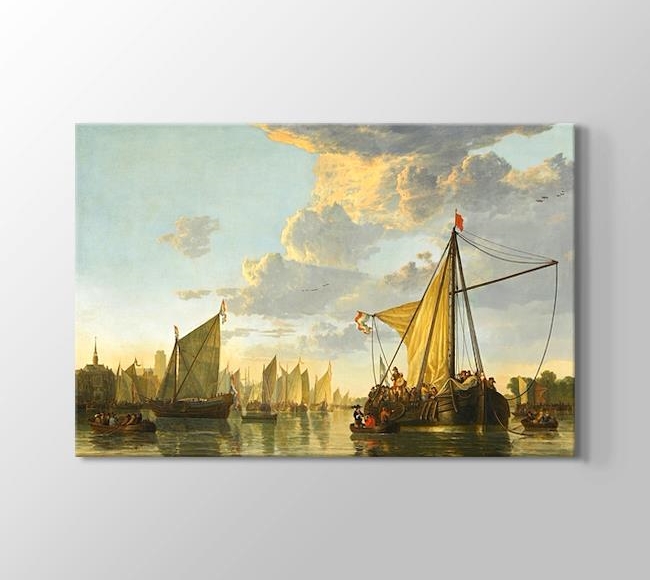  Aelbert Cuyp Dordrecht Limanı - The Maas at Dordrecht