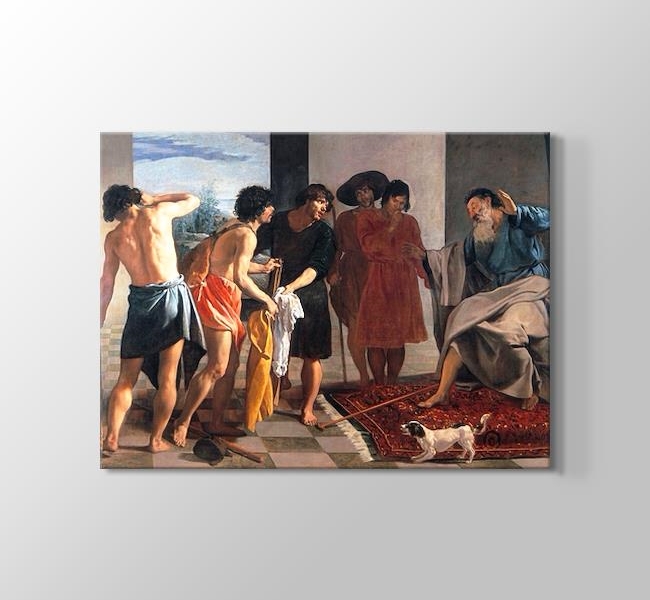  Diego Velazquez Joseph's Bloody Coat Brought to Jacob - Jacob'a Getirilen Joseph'in Kanlı Paltosu