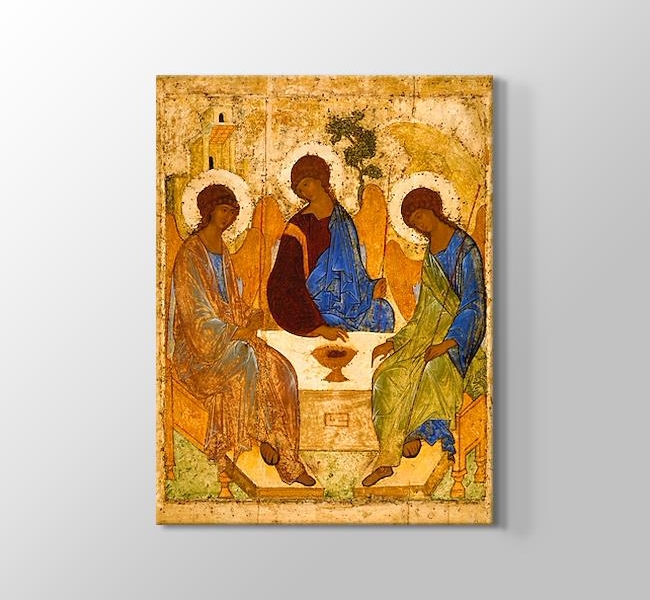  Andrei Rublev Holy Trinity - Kutsal Üçlü