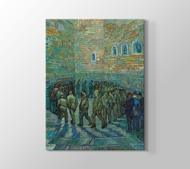  Vincent van Gogh Tutuklular Çemberi  - Die Runde der Gefangenen