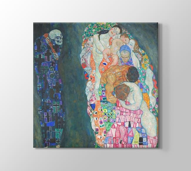  Gustav Klimt Death and Life - Ölüm ve Yaşam