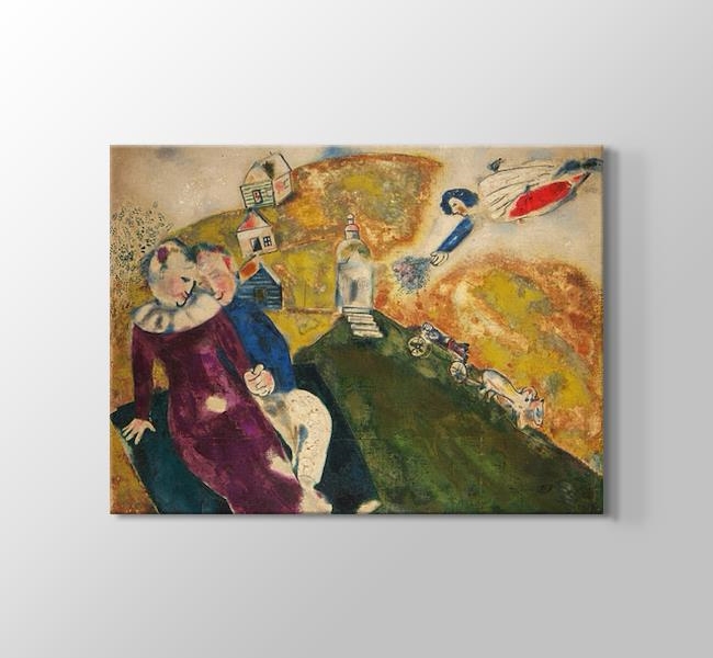  Marc Chagall In The Countryside - Kırsal Bölgede