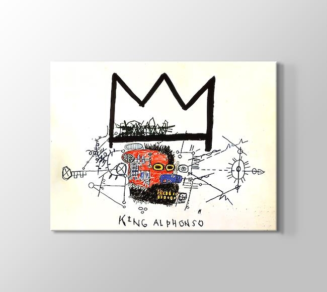  Jean-Michel Basquiat King Alphonso