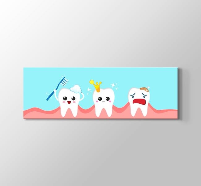  Diş Fırçalayan Çizgi Karakterler