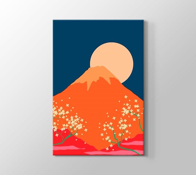  Renklerin Deseni - Fuji Dağı Japonya
