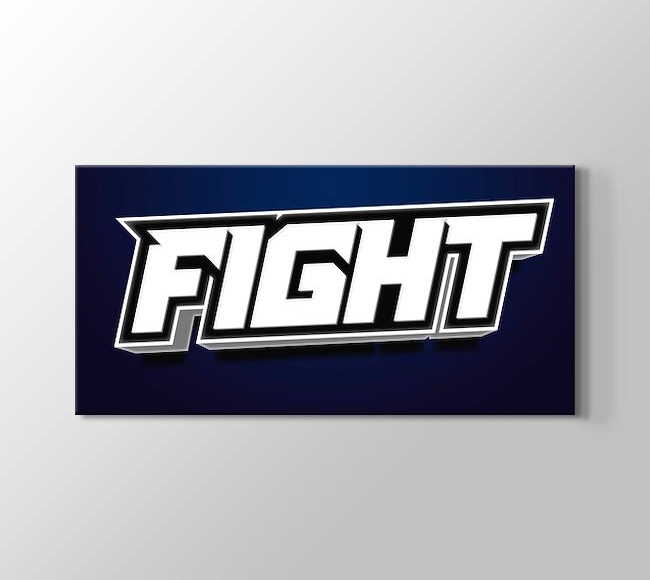  Fight - Dövüş - Tipografi