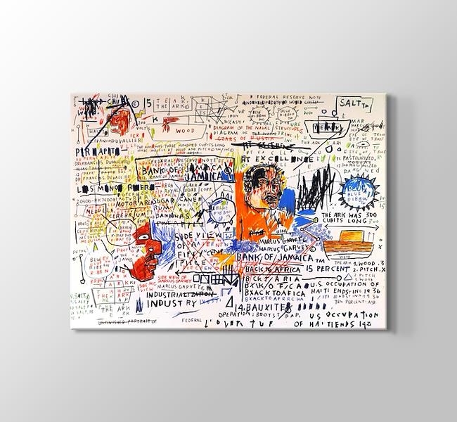  Jean-Michel Basquiat 50 cent Piece - 1983