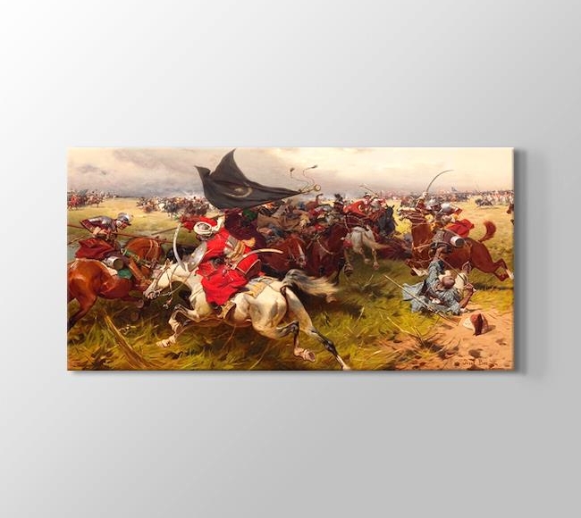  Jozef Brandt Osmanlı - Lehistan Savaşı 1671-1676 