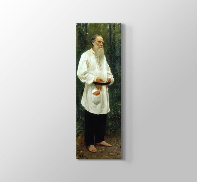 Leo Tolstoy - Barefoot - Kanvas Tablosu