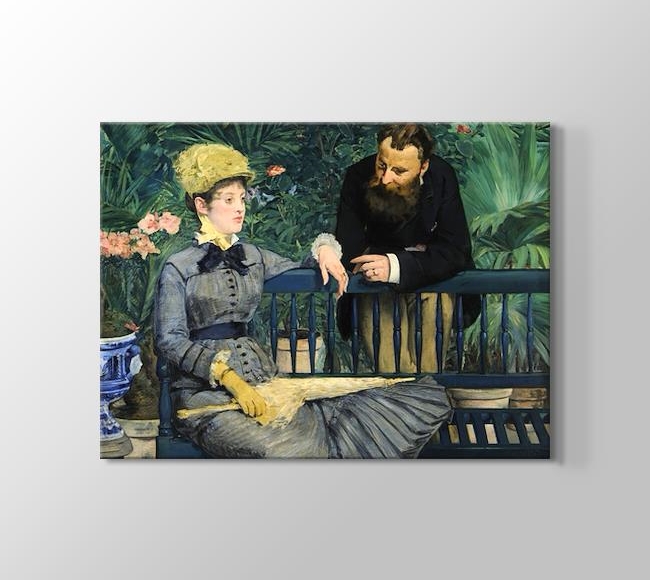  Edouard Manet In the Conservatory