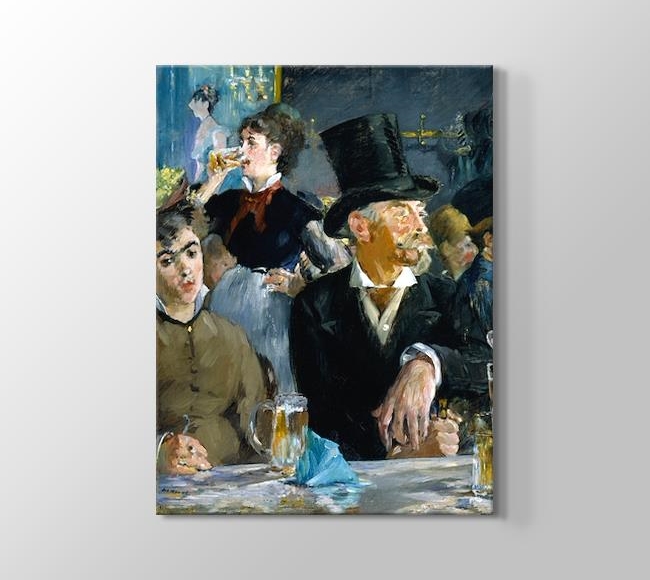  Edouard Manet At the Cafe