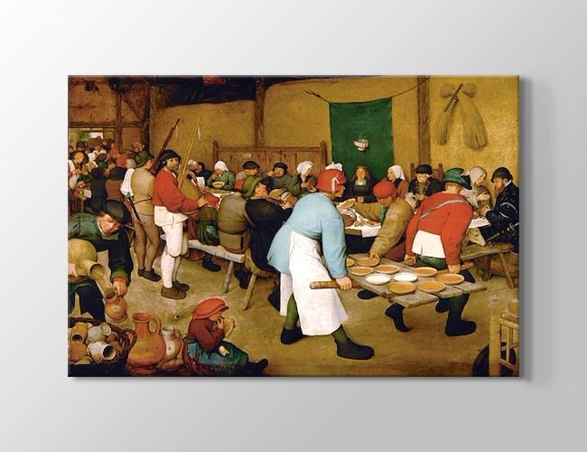  Pieter Bruegel Peasant Wedding - Köy Düğünü