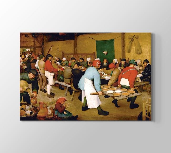  Pieter Brueghel Peasant Wedding - Köy Düğünü