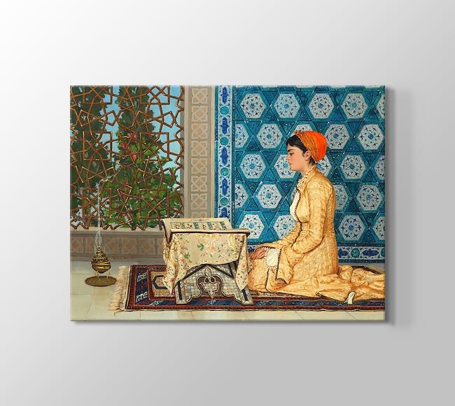  Osman Hamdi Bey Kur'an Okuyan Kız