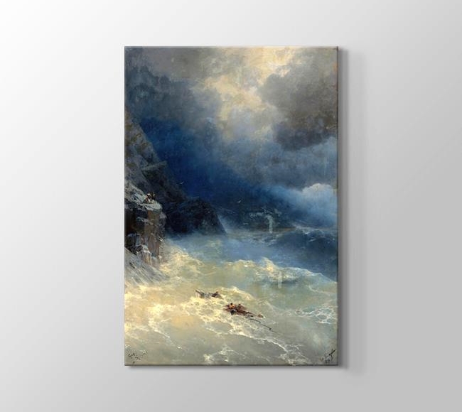  Ivan Aivazovsky Storm - Fırtına