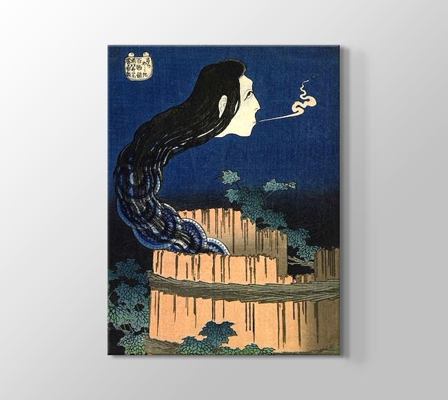  Katsushika Hokusai One Hundred Ghost Tales The House of Broken Plates