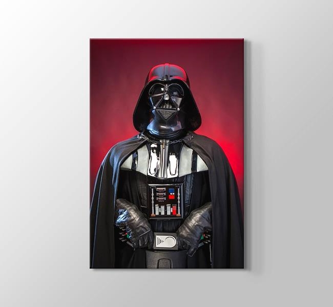 Darth Vader - Red Black - Kanvas Tablosu