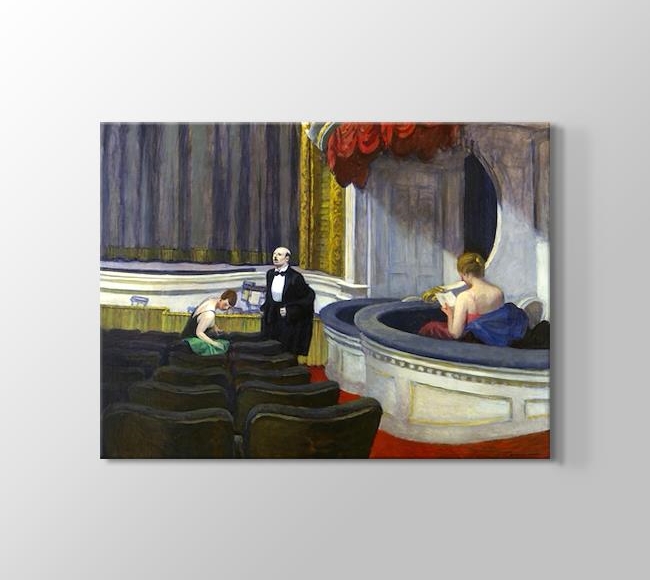  Edward Hopper Two on the Aisle
