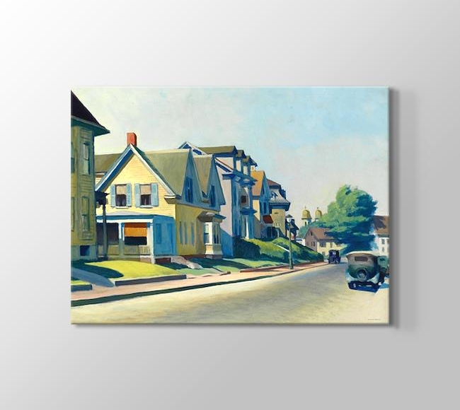  Edward Hopper Sun on Prospect Street - Gloucester, Massachusetts