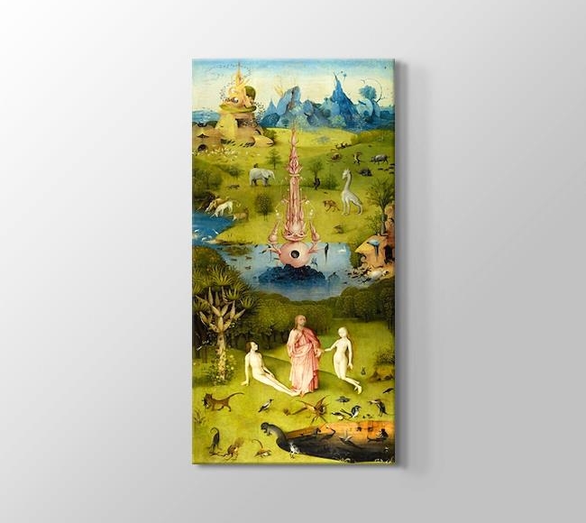  Hieronymus Bosch The Garden of Earthly Delights - Dünyevi Zevkler Bahçesi - Left