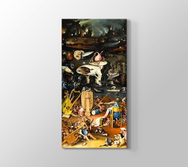  Hieronymus Bosch The Garden of Earthly Delights - Dünyevi Zevkler Bahçesi - Right